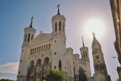 Low angle view of cathedral against sky