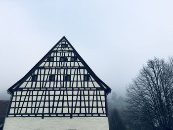 View of building against clear sky