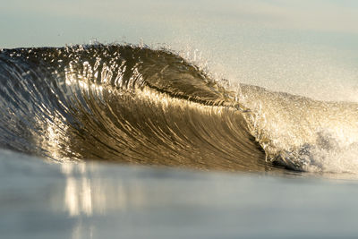 Close-up of sea waves