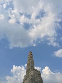 Low angle view of cloudy sky