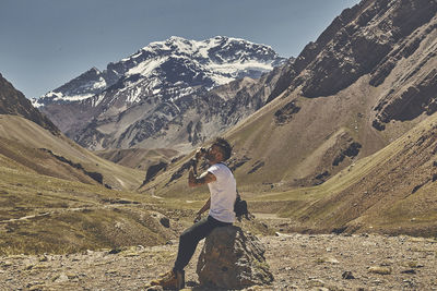 Enjoy coffee at the aconcagua