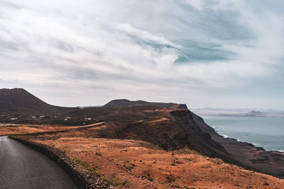 Lanzarote island roadside