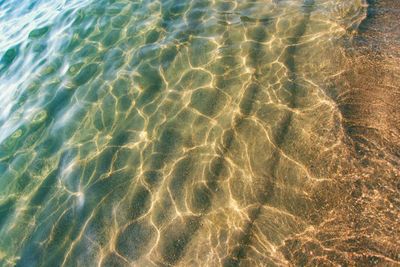 Full frame shot of rippled water