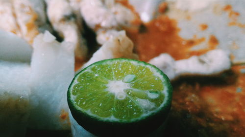 Sweet lime with chili papper