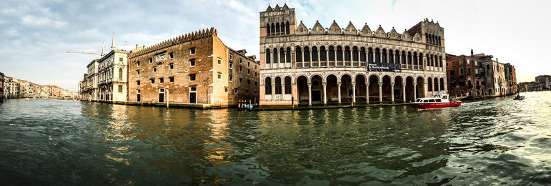 View of buildings in city