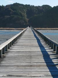 Pier over sea