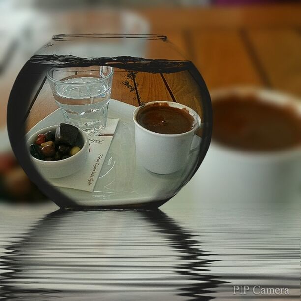 food and drink, drink, table, refreshment, indoors, freshness, still life, drinking glass, close-up, coffee cup, focus on foreground, coffee - drink, wineglass, spoon, saucer, glass - material, cup, beverage, tea cup, healthy eating