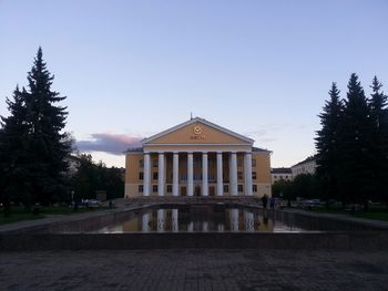 Facade of building