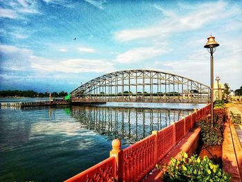 View of bridge against sky