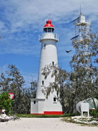 Lighthouse against sky