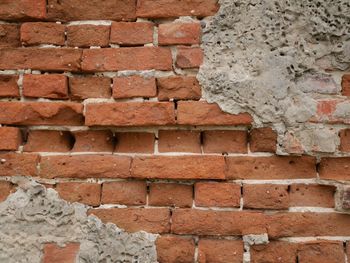 Full frame shot of brick wall