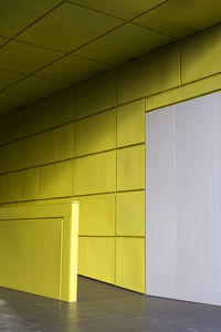 Yellow wall