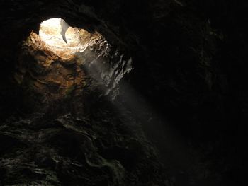 Rocks at night