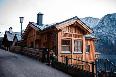 Low angle view of building against sky