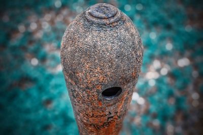 Close-up of rusty metal