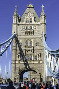 Low angle view of a bridge