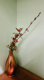 Close-up of plant on table at home