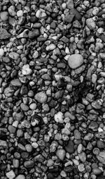Full frame shot of pebbles