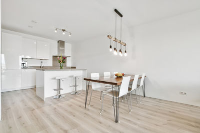 Interior of kitchen