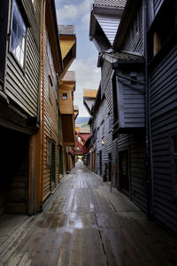 Street amidst buildings in city