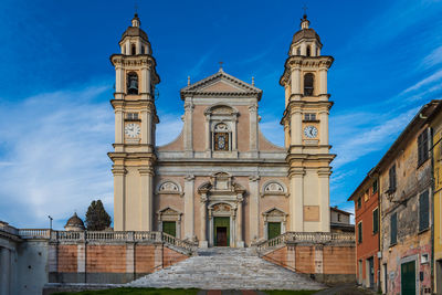 Low angle view of church