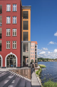 New residential buildings lille nyhavn, skanderborg, denmark