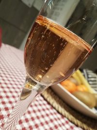 Close-up of drink on table