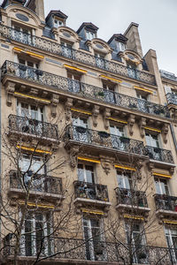 Low angle view of building against sky
