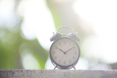 Close-up of clock