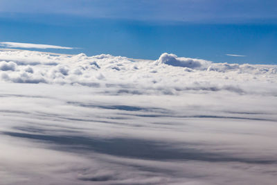 Low angle view of cloudscape against sky