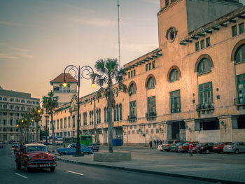 Buildings in city