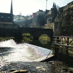 Bridge over river