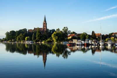 Panorama of röbel müritz