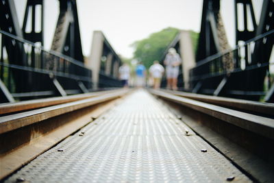 Railway bridge on sunny day