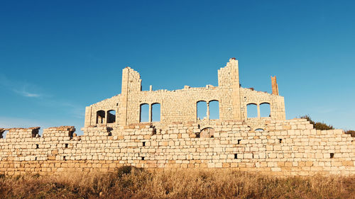 Remains of the penna furnace in scicli