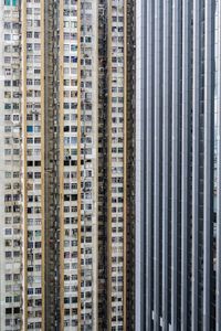 Exterior of buildings in city