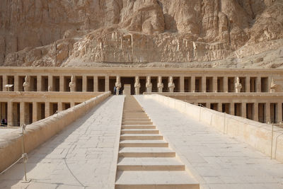 Valley of the kings, luxor. stairway to temple.