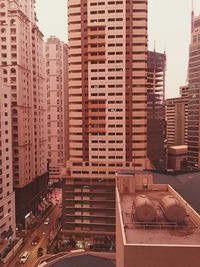 View of buildings in city