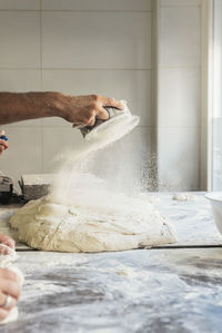 Person preparing food