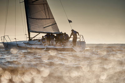 Boat in sea