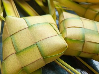 High angle view of multi colored candies
