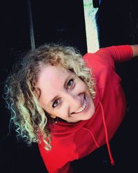 Portrait of smiling girl