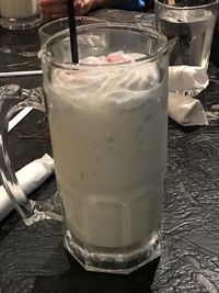 Ice cream in glass