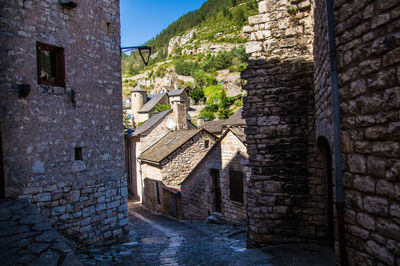 Saint enimie in lozere in france