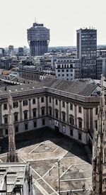 Low angle view of historic building against sky