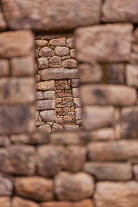 Close-up of brick wall