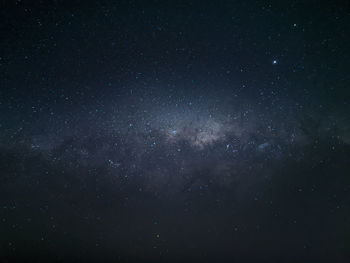 Low angle view of stars in sky