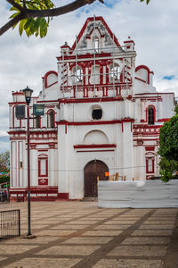 Exterior of historic building