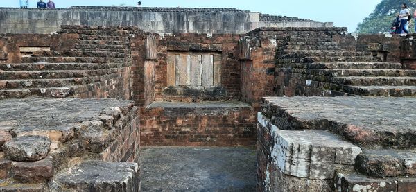 View of old building