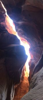 Scenic view of cave